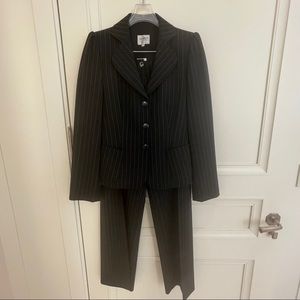 COPY - Armani Collezioni Vintage Black Pinstripe Suit
